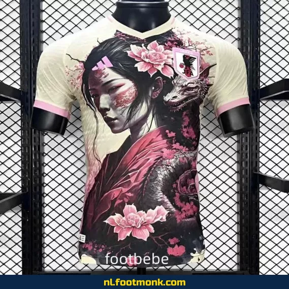 Japan 2024 Geisha Fantasme Voetbalshirt – Officieel Wedstrijdtenue | Customizen | Aanbieding