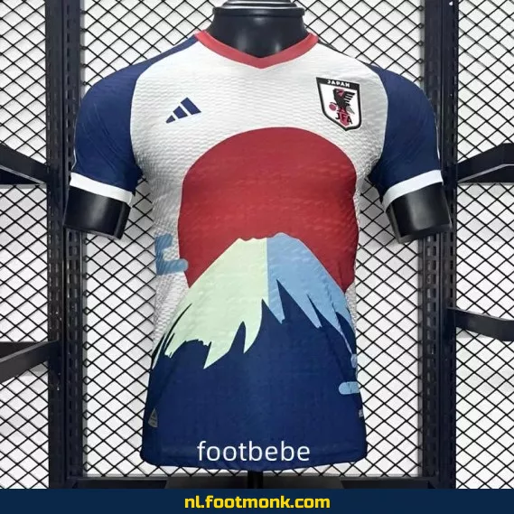 Japan 2024 Voetbalshirt Mont Fuji Zonsopgang – Officieel Wedstrijdshirt | Customizen | Dames & Heren
