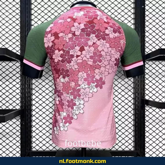 Japans Voetbalshirt 2024 – Limited Sakura Editie in Roze | Officieel Voetbaltenue | Fanwear & Custom Shirts