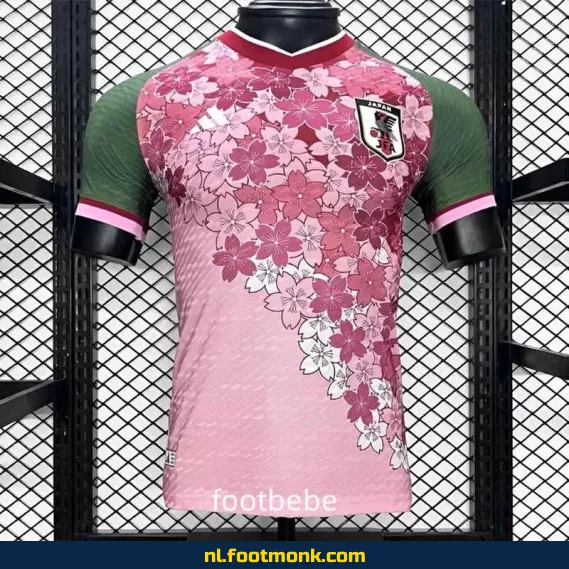 Japans Voetbalshirt 2024 – Limited Sakura Editie in Roze | Officieel Voetbaltenue | Fanwear & Custom Shirts