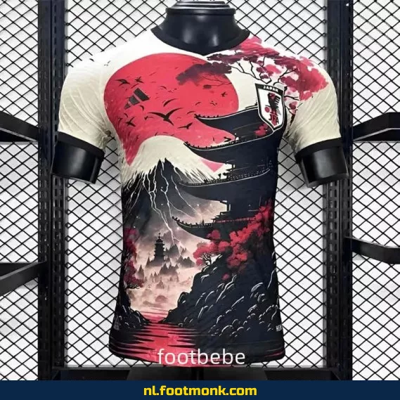 Japans Voetbalshirt 2024 – Authentiek Sanctuaire Design | Voetbalshirt Dames/Heren/Kinderen | Personaliseerbaar