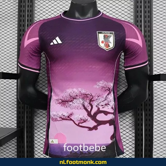 Japans Voetbalshirt 2024 - Violet Concept | Officieel Thuistenue | Customiseerbaar | Fanwear Aanbieding