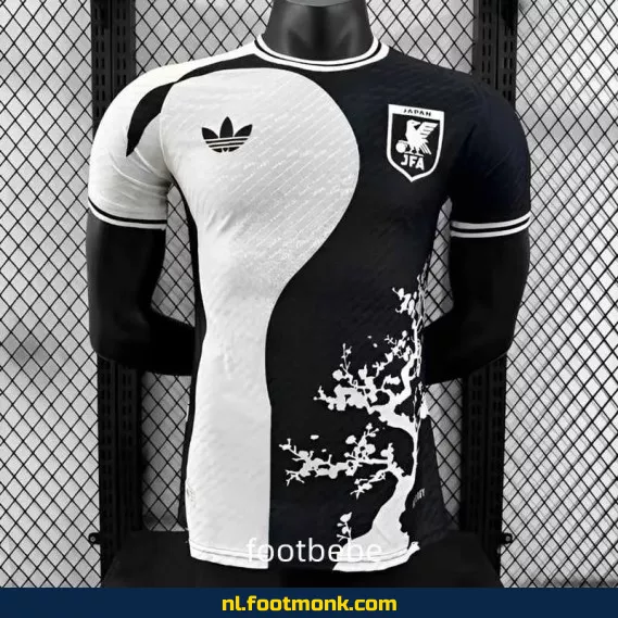 Speciale Editie Japans Voetbalshirt 2024 - Wit Zwart | Officieel Voetbalshirt | Fanwear | Aanbieding