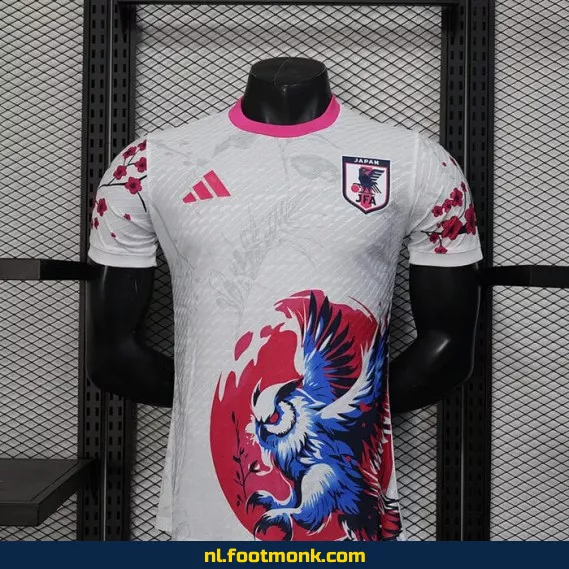 Japans Voetbalshirt 2025-2026 Concept – Wit Thuistenue – Officieel Voetbaltenue – Personaliseerbaar – Fanwear – Aanbieding