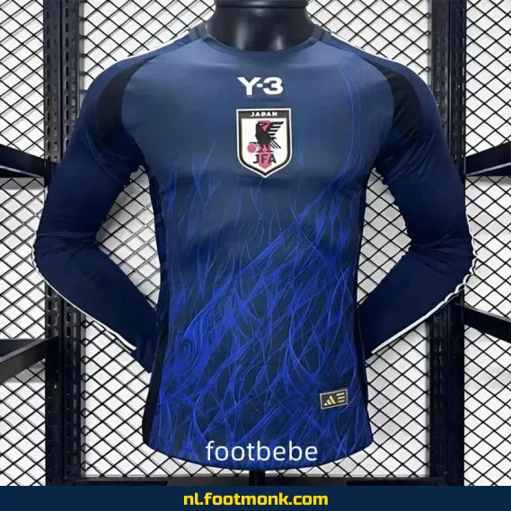 Japan 2024 Thuisshirt Lange Mouwen Y3 – Officieel Voetbalshirt