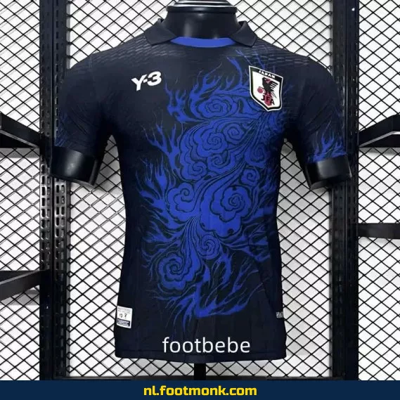Japan Y3 2024 Special Edition Voetbalshirt - Zwart & Blauw - Officieel Voetbaltenue | Koop Nu Online