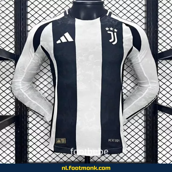 Juventus Thuisshirt 2024-2025 Lange Mouwen – Officieel Voetbalshirt | Koop Nu