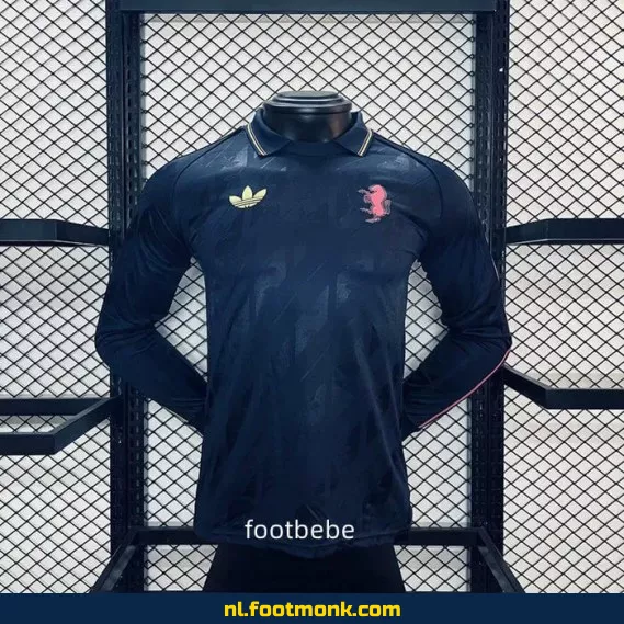 Juventus 2024-2025 Zwart Langmouwen Voetbalshirt – Officieel Wedstrijdtenue | Koop Nu