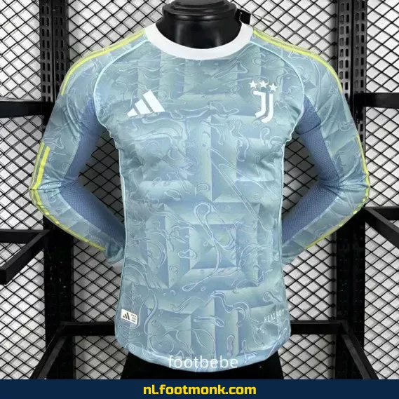 Juventus Uit Thuisshirt 2025-2026 – Officieel Voetbalshirt met Lange Mouwen – Koop Nu