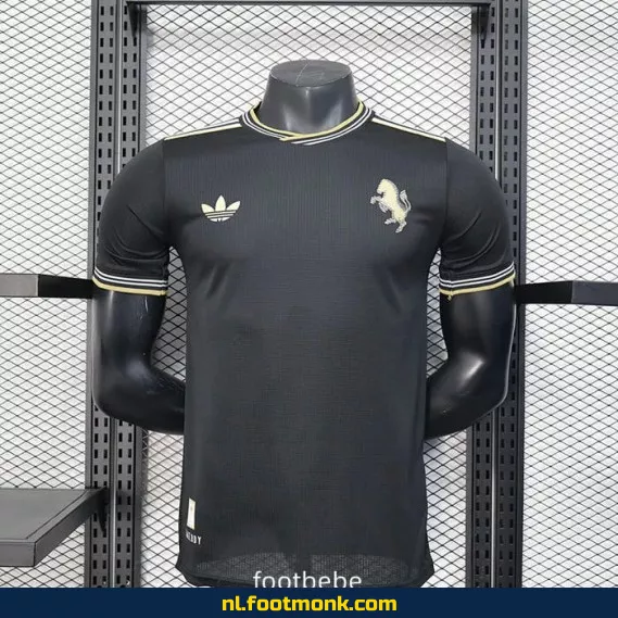 Juventus Voetbalshirt 2025-2026 - Zwart Match Shirt | Officieel Voetbaltenue | Heren & Dames | Personaliseerbaar