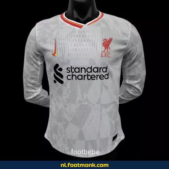 Liverpool FC 2024-2025 Derde Thuisshirt Lange Mouwen – Officieel Voetbalshirt | Koop Nu