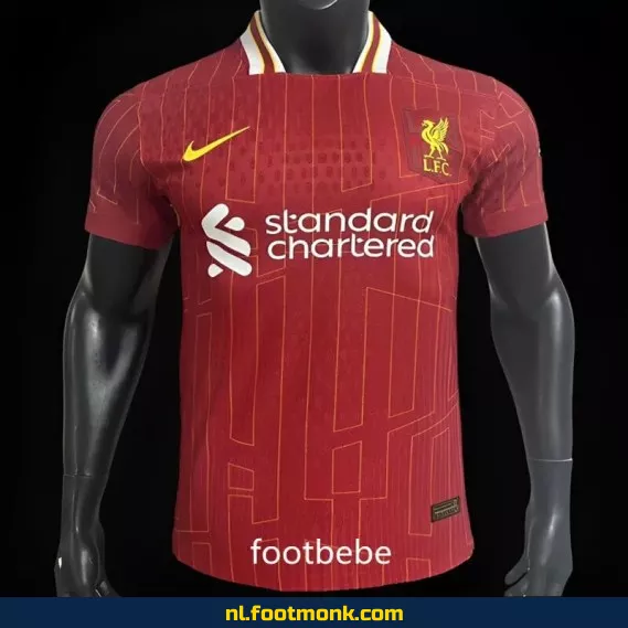 Liverpool Thuisshirt 2024-2025 – Rood Voetbalshirt – Officieel Voetbaltenue – Bestel Nu Online