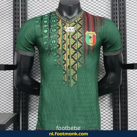 Officieel Mali Thuisshirt 2024-2025 - Groen Voetbalshirt | Origineel, Personaliseerbaar | Heren & Dames