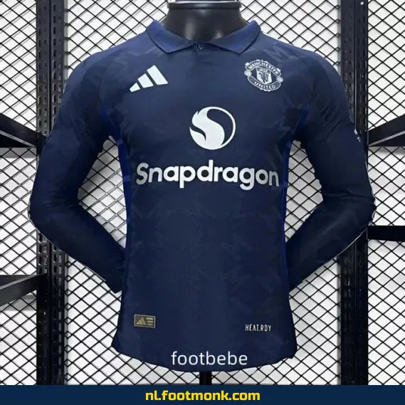 Manchester United 2024-2025 Uit Thuisshirt Lange Mouwen – Officieel Voetbalshirt | Koop Nu