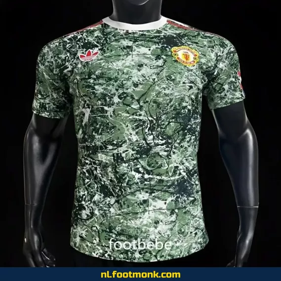 Manchester United Voetbalshirt 2024/2025 x Stone Roses – Officieel Wedstrijdshirt | Voetbalshirt Dames/Heren/Kinderen | Origineel, Personaliseerbaar & Exclusief