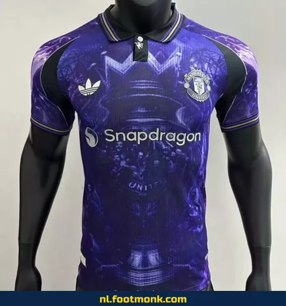 Manchester United Voetbalshirt 2025-2026 – Violette Speciale Editie | Officieel Voetbalshirt | Fanwear | Aanbieding