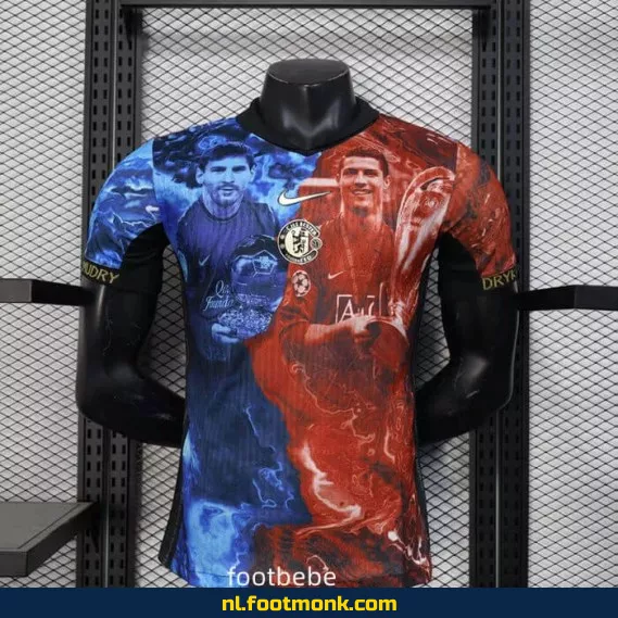 Exclusief Messi Ronaldo Voetbalshirt 2025 - Limited Edition | Officieel Voetbaltenue | Personaliseerbaar | Heren & Dames | Snelle Levering