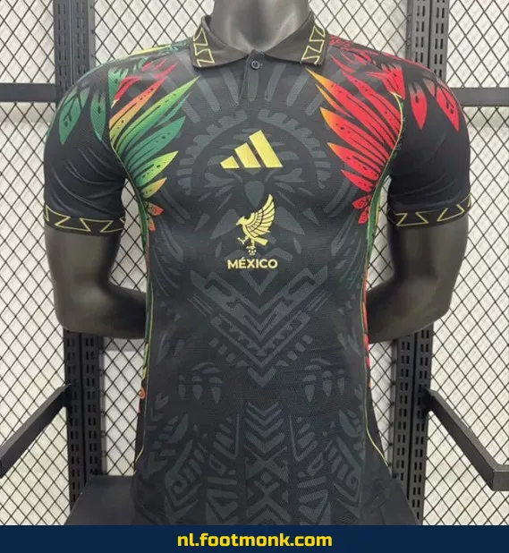 Mexicaans Voetbalshirt 2025-2026 - Speciale Editie Zwart | Officieel Voetbalshirt | Heren & Dames | Fanwear | Aanbieding