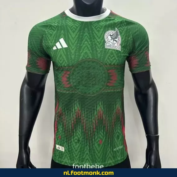 Mexicaans Voetbalshirt 2025-2026 - Concept Versie Groen B | Officieel Voetbalshirt | Heren/Dames/Kinderen | Aanbieding