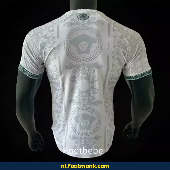 Officieel Mexicaans Voetbalshirt 2024 - Wit Versace Limited Edition | Voetbalshirts Dames/Heren | Origineel & Authentiek