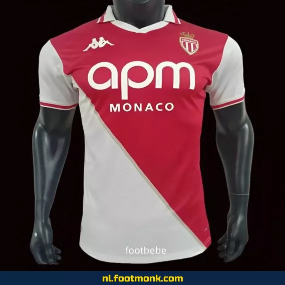 AS Monaco Thuisshirt 2024-2025 – Officieel Voetbalshirt | Voetbalshirts Online Kopen
