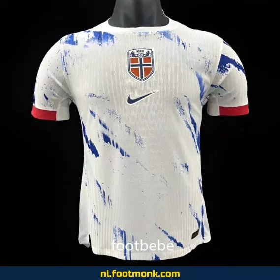 Norwegen Uit Thuisshirt 2024-2025 – Officieel Voetbalshirt | Origineel, Personaliseerbaar – Dames & Heren