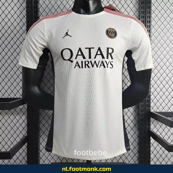 PSG Jordan Voetbalshirt 2024-2025 – Wit – Officieel Thuistenue – Heren/Dames/Kinderen – Fanwear Aanbieding