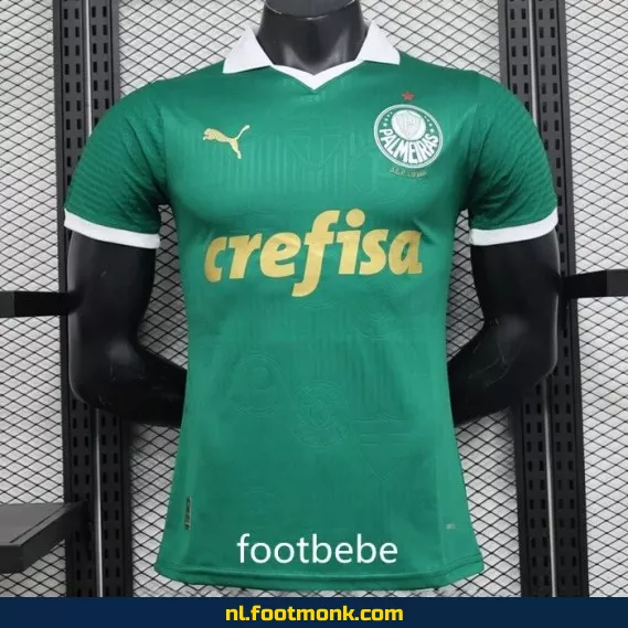 Officieel Palmeiras Thuisshirt 2024-2025 - Groen Voetbalshirt voor Supporters | Origineel Voetbaltenue | Dames & Heren