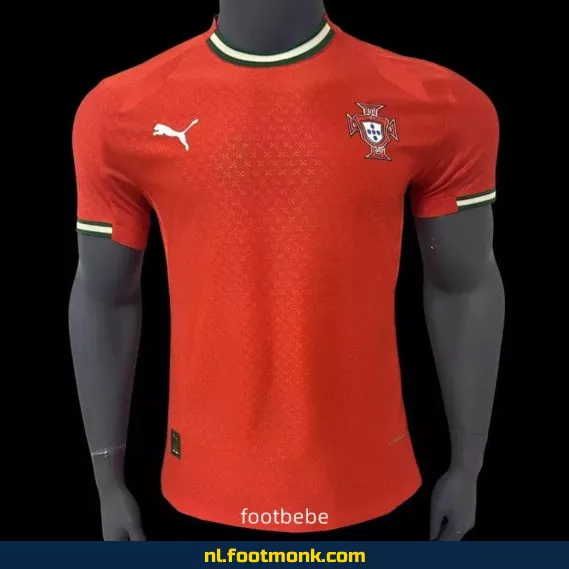Portugal Thuisshirt 2024-2025 – Speciaal Editie Rood Voetbalshirt | Officieel Voetbaltenue | Fanwear | Heren & Dames