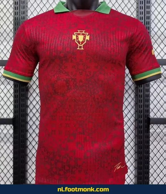 Portugal Thuisshirt 2024-2025 - Officieel Voetbalshirt (THE SIU, Rood) - Voetbalshirts Heren - Origineel Voetbalshirt Kopen