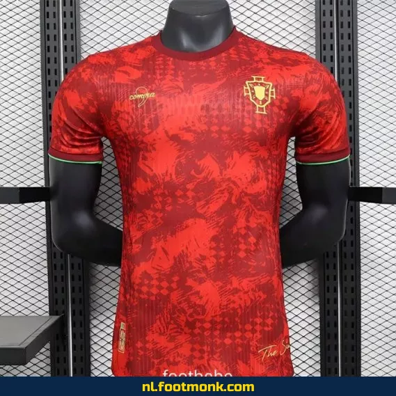 Portugal Thuisshirt 2024 - Rood Voetbalshirt Officieel - Koop Nu