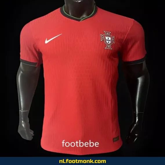 Portugal Thuisshirt Euro 2024 - Officieel Voetbalshirt Rood | Voetbalshirts Dames & Heren | Origineel & Authentiek