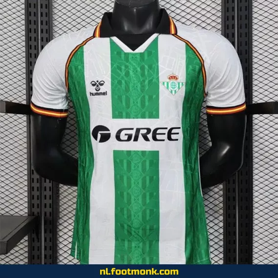 Real Betis Special Edition Voetbalshirt 2025-2026 – Officieel Voetbalshirt voor Supporters – Dames & Heren – Personaliseerbaar