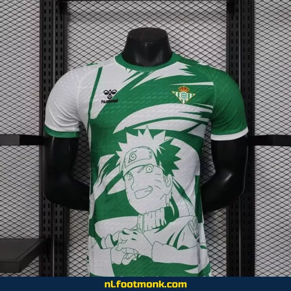 Officieel Real Betis Voetbalshirt 2025-2026 – Naruto Shippuden Limited Edition – Koop Nu Online
