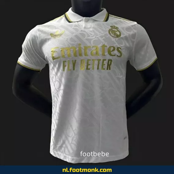 Real Madrid Voetbalshirt 2024-2025 Polo Wit – Officieel Voetbalshirt voor Mannen & Vrouwen – Koop Nu Online