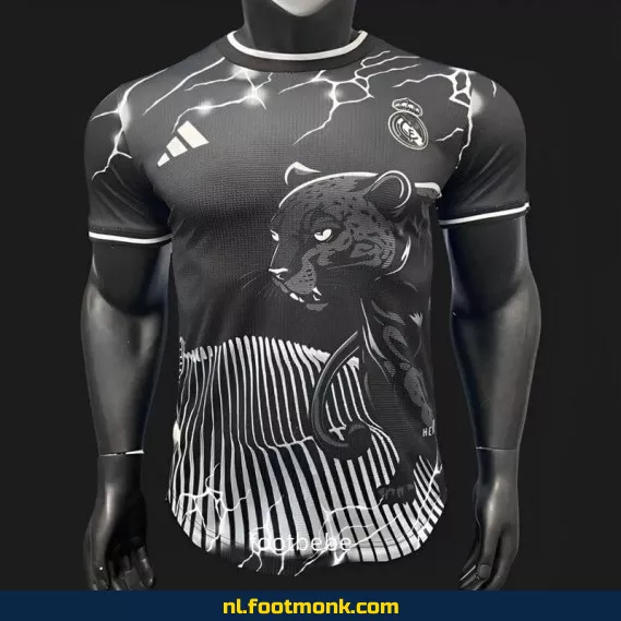 Real Madrid 2024-2025 Panthère Noire Voetbalshirt – Officieel Thuistenue | Voetbalshirt Dames/Heren | Origineel & Authentiek | Bestel Online
