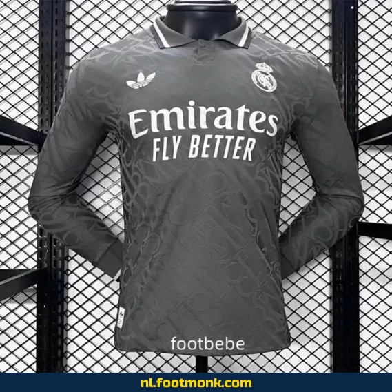 Real Madrid Derde Tenue 2024-2025 Lange Mouwen – Officieel Voetbalshirt | Koop Nu