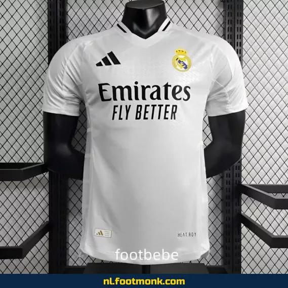 Real Madrid Thuisshirt 2024-2025 – Wit Voetbalshirt – Officieel Voetbaltenue – Heren/Dames/Kinderen – Origineel & Aanbieding