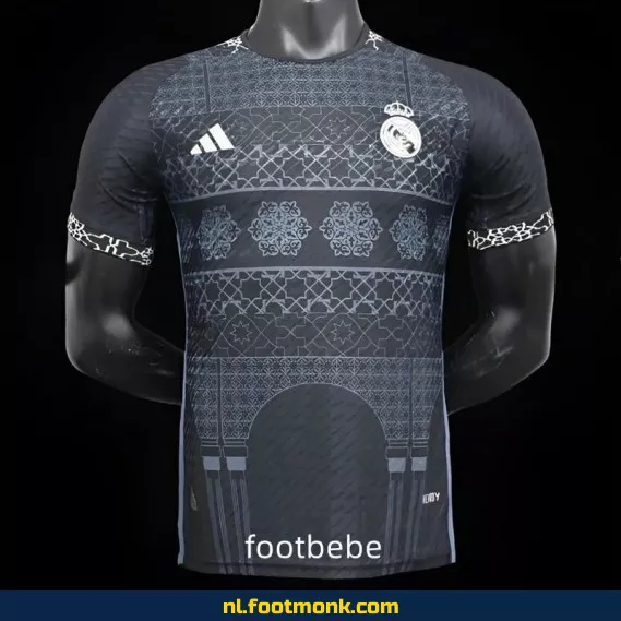 Real Madrid 2024-2025 Special Edition Zwart Voetbalshirt – Officieel Thuistenue | Voetbalshirts Dames & Heren | Personaliseerbaar