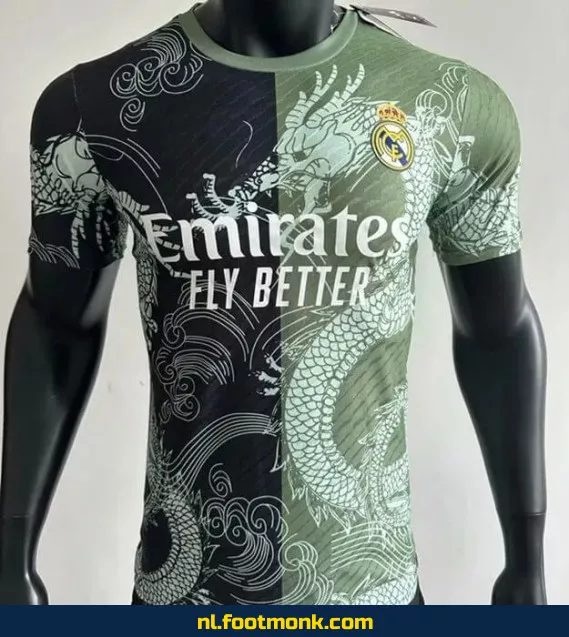 Officieel Real Madrid Voetbalshirt 2025-2026 Dragon V – Origineel Thuistenue | Voetbalshirts voor Dames, Heren & Kinderen