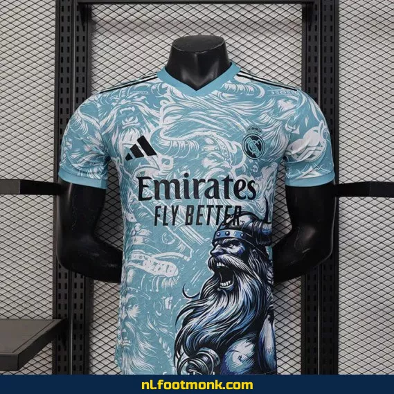 Real Madrid Special Edition Blauw Voetbalshirt 2025-2026 – Officieel Voetbaltenue | Koop Nu Online