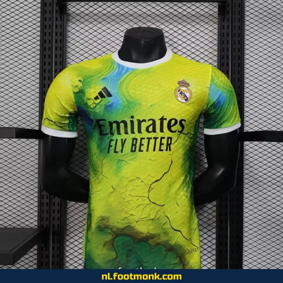 Real Madrid Speciale Editie Geel Voetbalshirt 2025-2026 – Officieel Voetbaltenue | Koop Nu