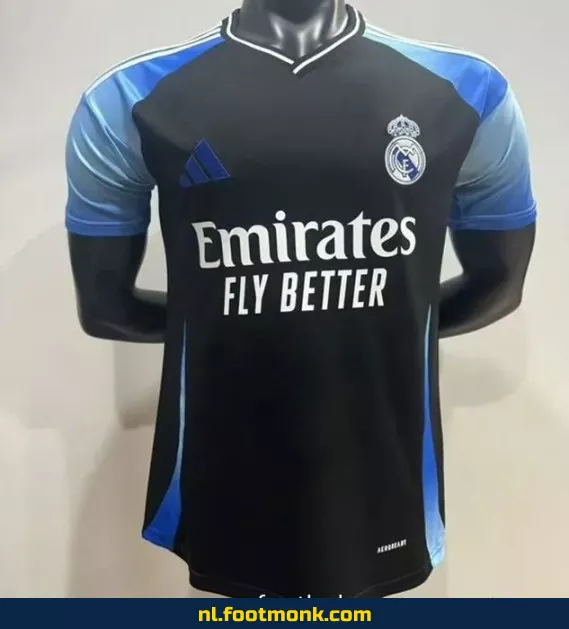 Real Madrid Speciale Editie Zwart Voetbalshirt 2025-2026 – Officieel Voetbaltenue | Koop Nu
