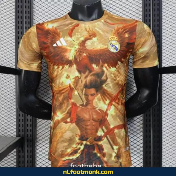 Officieel Real Madrid Voetbalshirt 2025-2026 Nezha Phénix – Origineel, Personaliseerbaar – Heren/Dames/Kinderen