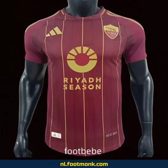 Rome 2024-2025 Thuisshirt Voetbalshirt – Officieel Matchshirt | Koop Nu Online