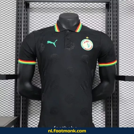Senegal Voetbalshirt 2024-2025 Speciale Editie Zwart – Officieel Wedstrijdshirt | Fanwear | Aanbieding