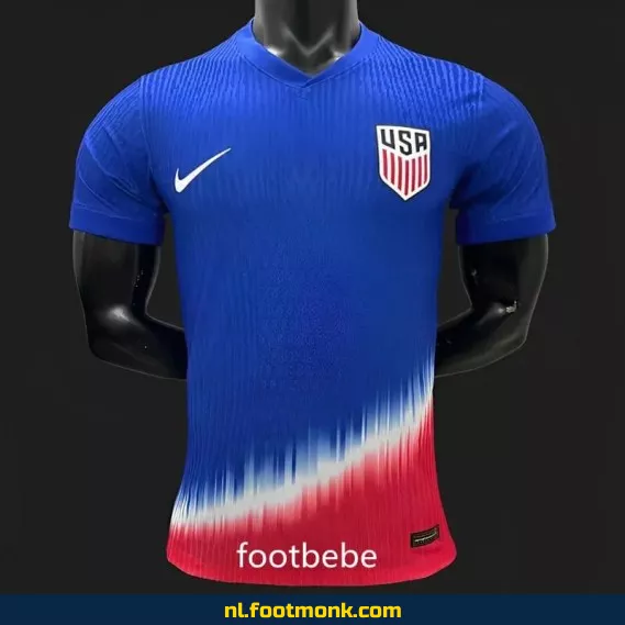 Speciale editie USA 2024 voetbalshirt blauw rood – Koop originele voetbalshirts online | Aanbiedingen voor heren, dames en kinderen