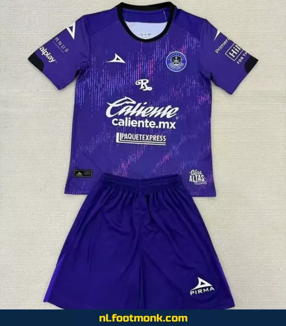 Kinder Voetbalshirt Mazatlan 2025 – Thuisuitrusting | Officieel, Personaliseerbaar