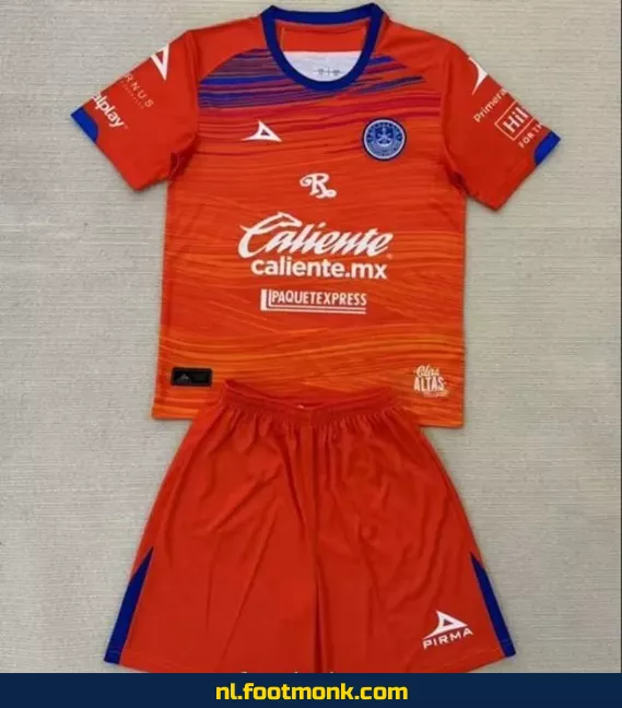 Mazatlán Kinder Voetbalshirt 2025 – Exterieur – Officieel Voetbalshirt