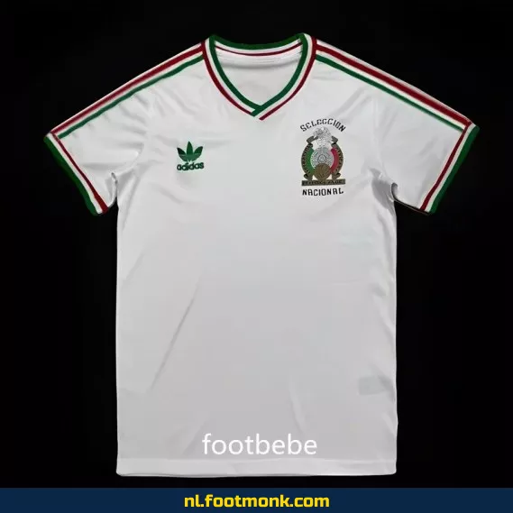 Adicolor Wit Mexico Voetbalshirt 2023-2024 – Officieel Thuistenue – Heren, Dames & Kinderen – Origineel met Bedrukking Opties